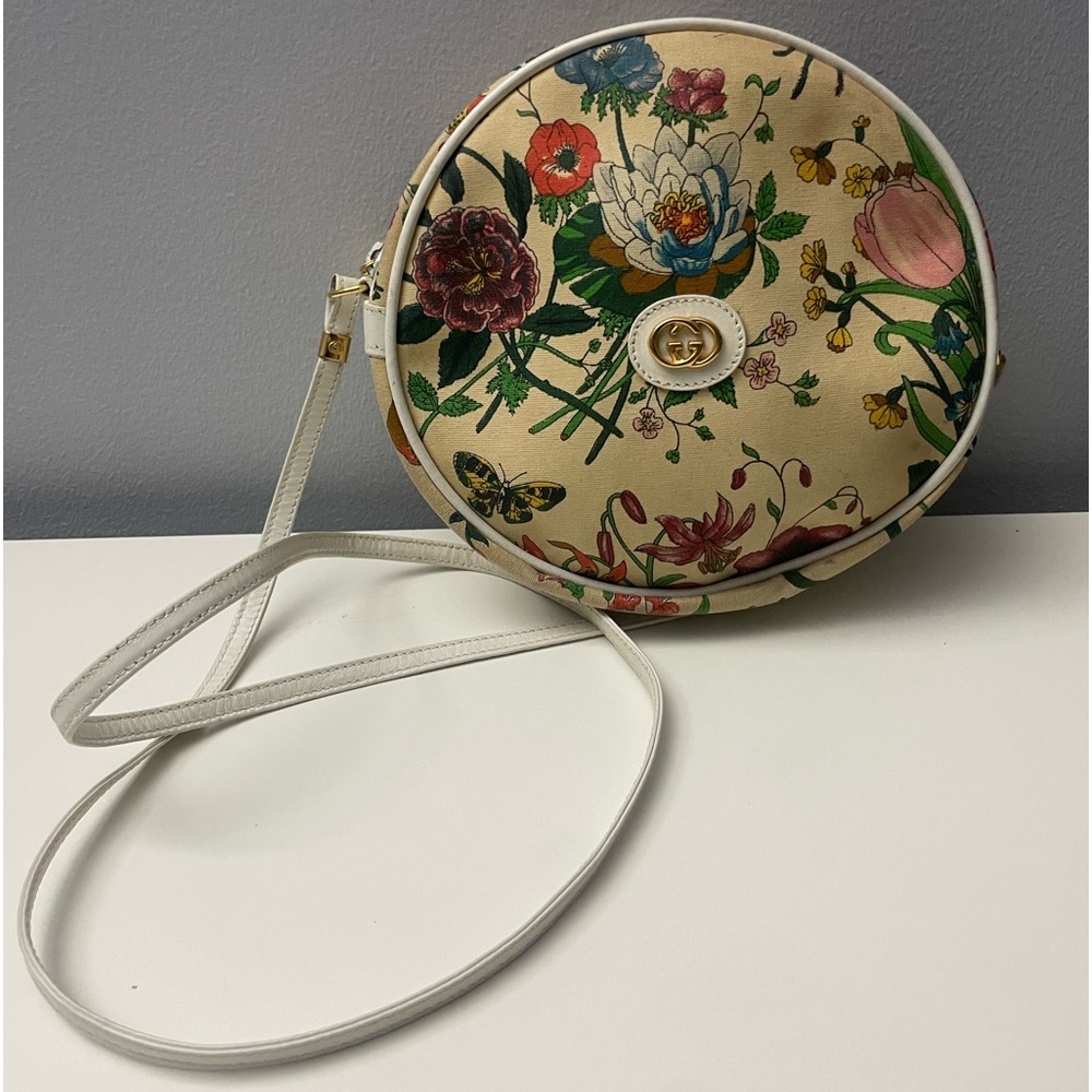 Gucci Floral/ Insect Crossbody Bag